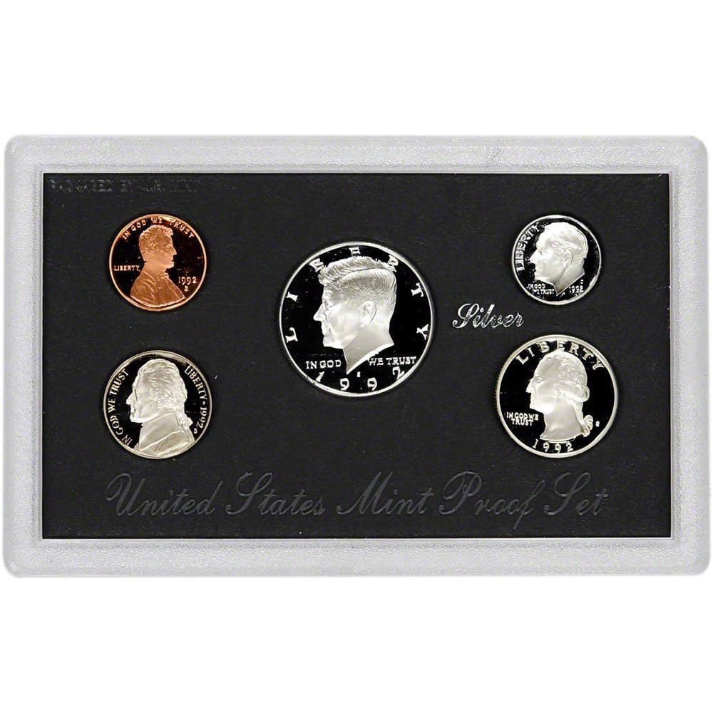 1992年 Silver Proof Set 5枚セット　アメリカシルバーコイン 71FUp+6wdvL._UF1000,1000_QL80_.jpg